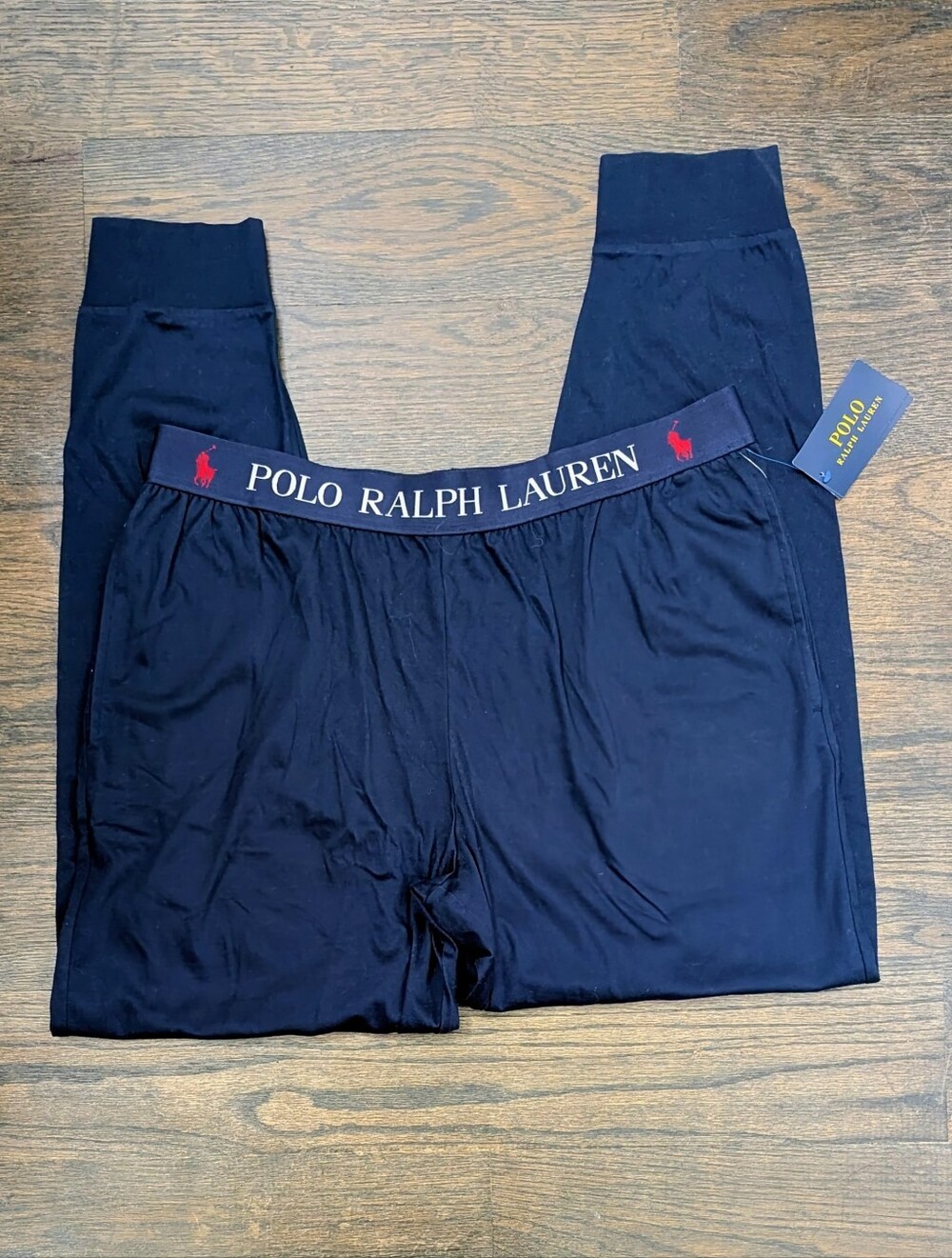 NWT XL MENS POLO RALPH LAUREN LOUNGE JOGGER PANTS Logo Waist Band